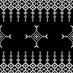 Seamless black fabric pattern, abstract background, pattern for printed clothing, fashion wallpaper, banner, textile, carpet