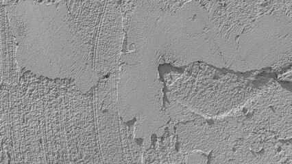 Texture plaster cement wall Background, Concrete rough wet mix sand material building site well gray space loft for text