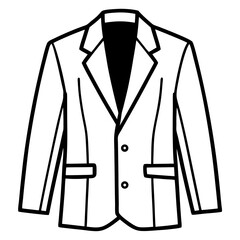 Blazer Fashion Illustration – Art Vector