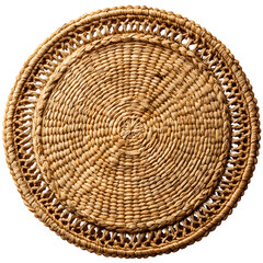 Adorable pink wool baby booties with knitted cuffs, clean layout and shadows, front view, isolated on transparent background