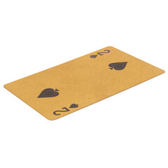 card gambling two 2 spades gold