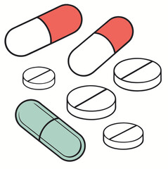 pills and capsules