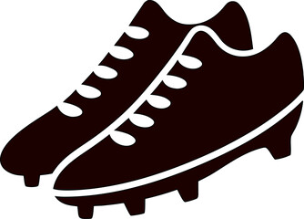  football boot vector art, ideal for sports branding and game-related content.

