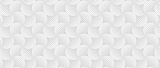 Fototapeta premium Seamless Modern Pattern with Geometric Shapes and Minimalist Style – Abstract Background Design for Branding, Fabric Prints, Wallpapers, and Contemporary Digital Art Projects