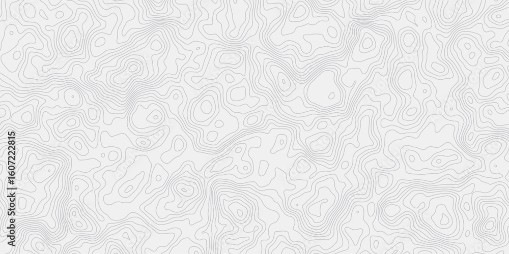 Poster abstract topographic wave map lines pattern white background creating a minimal design element wallp