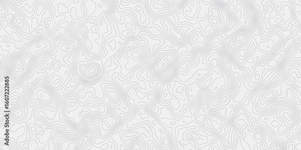 Poster abstract topographic wave map lines pattern white background creating a minimal design element wallp