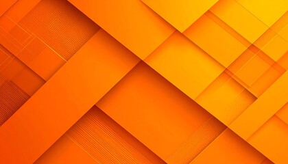 Abstract orange geometric design (1)