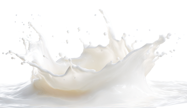 Milk splash on black background (3)