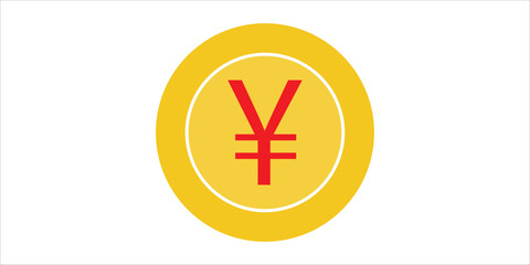 yuan money symbol icon vector illustration