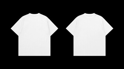 white oversized tshirt for mockup, white tshirt flat lay photo, comfort oversized fit tshirt...