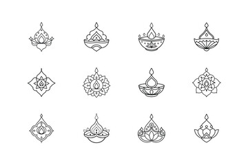 Ornate Diya Designs