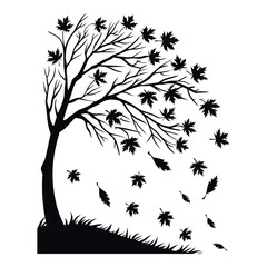 Black Fall Leaves Silhouette – Scattered Maple and Autumn Vector
A collection of black fall leaf silhouettes including scattered maple and autumn leaves. Perfect for seasonal designs, posters, cards.
