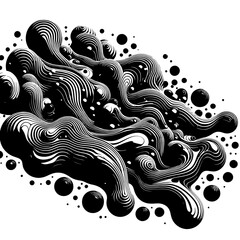 Silhouette of a Black Cat with Green Eyes feline animal