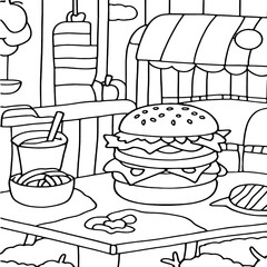 Silhouette of a Man Standing with Arms Crossed on White Background vector