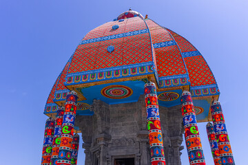Valluvar Kottam after newly renovated 2025 is a monument in Chennai, dedicated to the classical Tamil poet-philosopher Thiruvalluvar, who penned his well-known Thirukkural more than 2,000 years ago.