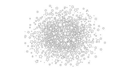 Aesthetic Gray Star Cloud: Elegant Starry Background Design for Creative Projects and Modern Design Elements