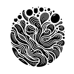 Silhouette of a Person Holding a Flag with a Star and Stripes Design vector