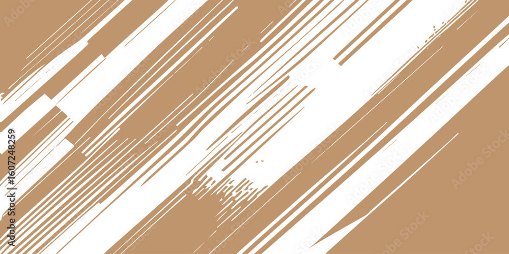 Poster black and white abstract linear texture with dots