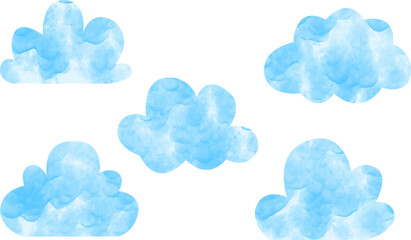 blue sky with clouds