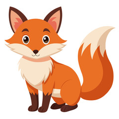 red fox cartoon