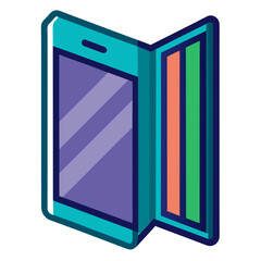 ebook reader with book