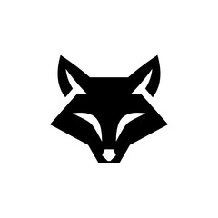 Vector illustrations of wolf and fox heads in various design styles, from bold lines and geometric shapes to monochrome silhouettes. Suitable for use as sports team logos, mascots, icons, or branding 