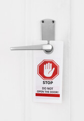 Stop! Do not open the door