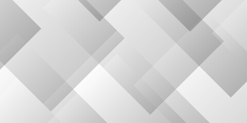 Overlap abstract  random cube vector element modern overlay diamond triangle paper white and gray technology pattern web corporate brochure layer space texture background.	