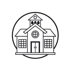 school icon vector
