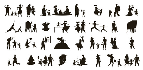 Family Characters with Children