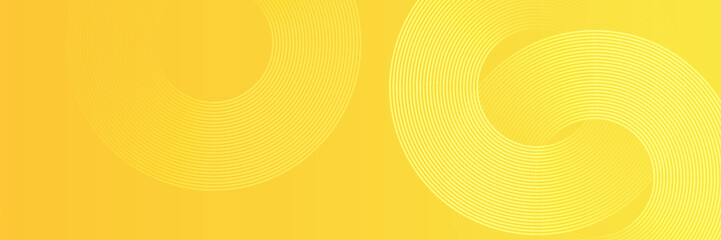 Yellow background with modern circle lines. For presentation design. Vermilion base for websites, print, base for banners, wallpapers, business cards, brochures, banners, calendars, graphics.