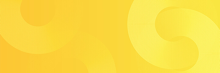 Yellow background with modern circle lines. For presentation design. Vermilion base for websites, print, base for banners, wallpapers, business cards, brochures, banners, calendars, graphics.