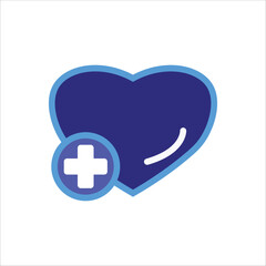Health Icons. Simple colored Vector Illustration