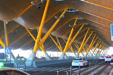 Barajas Airport, Adolfo Suarez Airport, Madrid, Spain, airport terminal 4