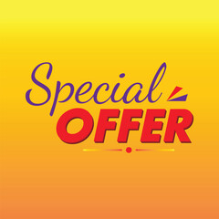 special offer. offer badge icon