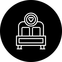 Double Bed Icon