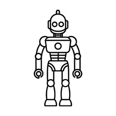 artificial intelligence robot technology concept 