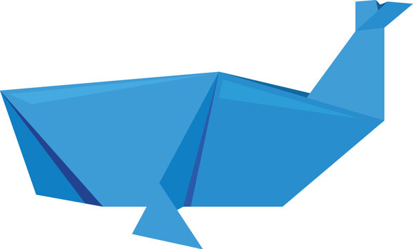 Origami whale art represents creativity and playful spirit, adding a touch of handcrafted charm to any project