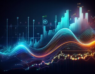 bitcoin cryptocurrency digital currency market trading graph