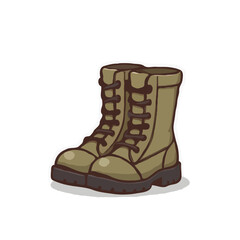 Simplified, Iconical Military Boots 
