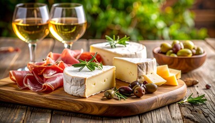 Authentic French Brie &mdash; soft, smooth, irresistible.