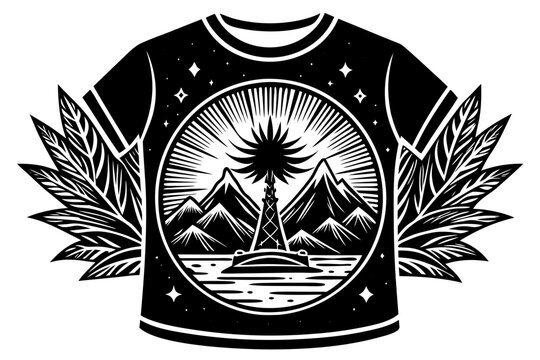 T shirt desine vector 