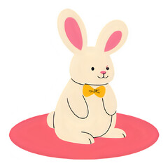 Obraz premium easter bunny with egg