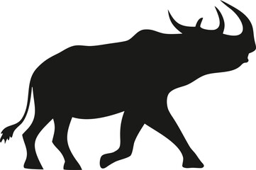 Rhino silhouette 