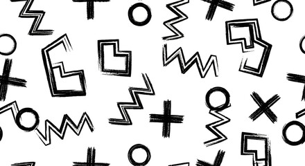 90s Aesthetic Pattern Design