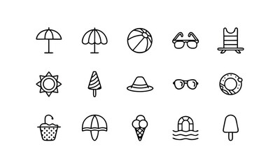 Summer icon pack