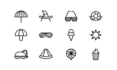 Summer icon pack