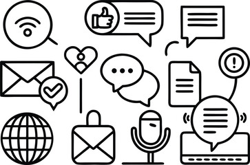 social network icons