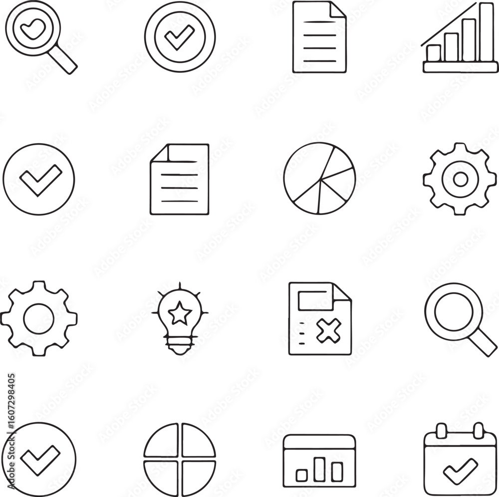 Poster Abstract geometric shapes and lines creating a dynamic visual composition with a distinctive silhouette style