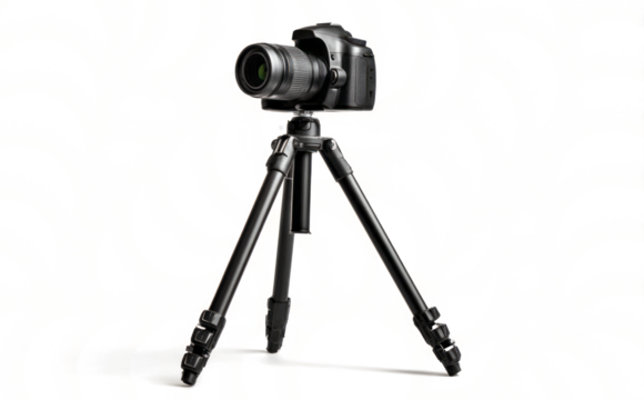 professional digital camera on a transparent background - Powered by Adobe